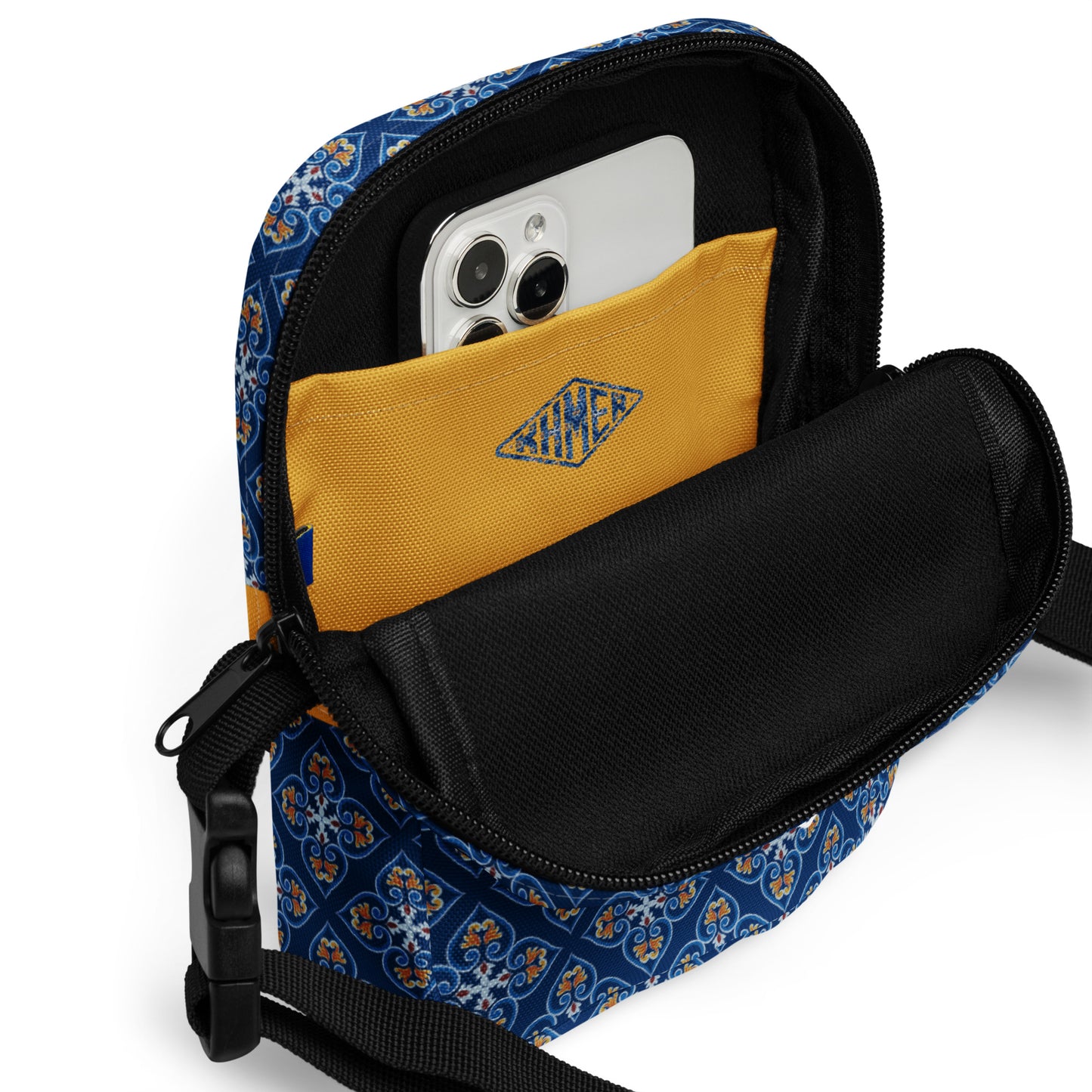 Blue Sarong Crossbody