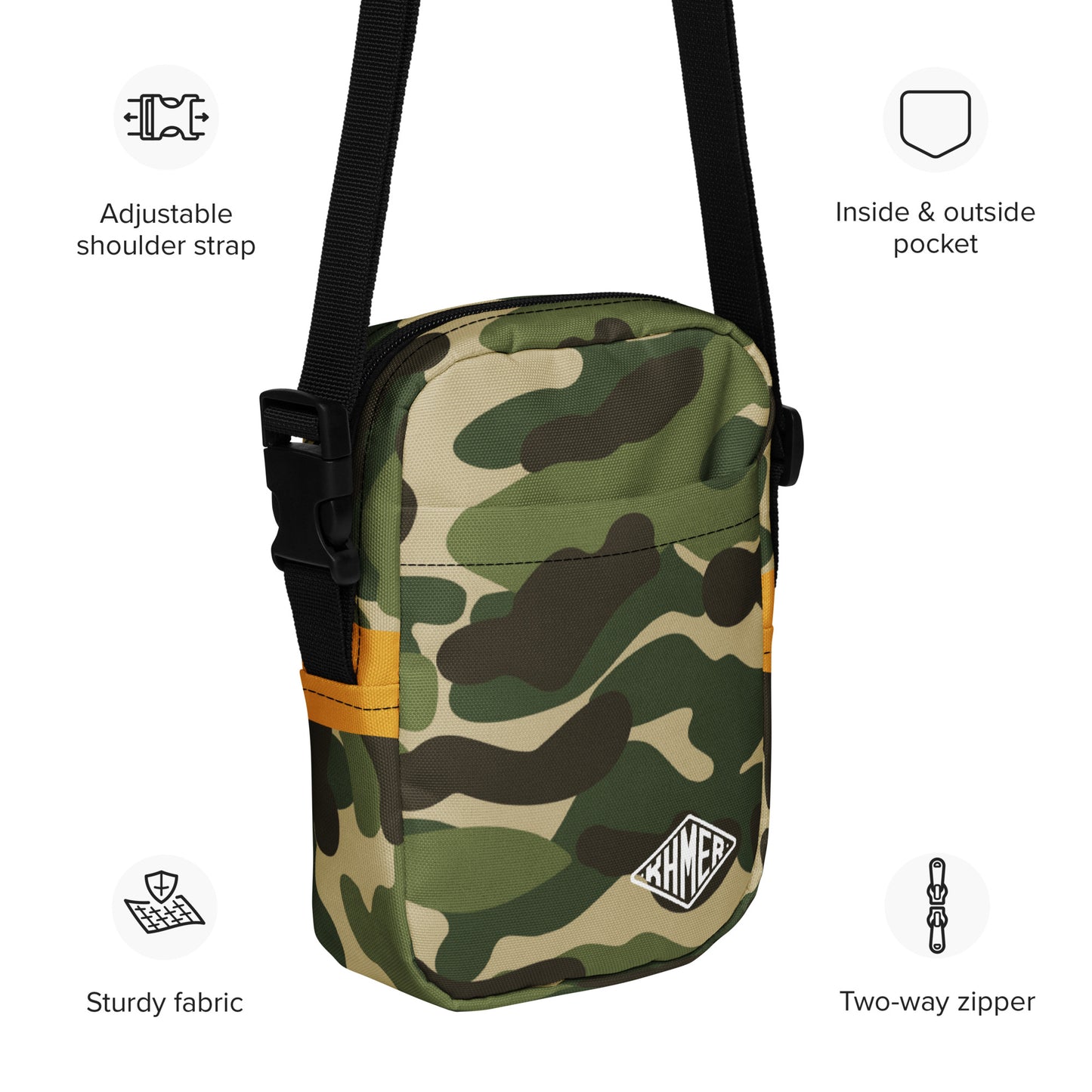 Camo crossbody