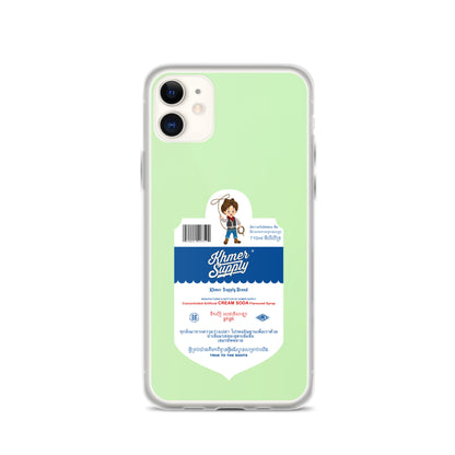 Cream Soda Drink Clear Case for iPhone®