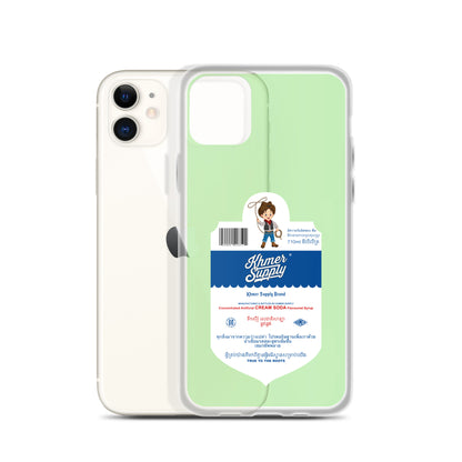 Cream Soda Drink Clear Case for iPhone®