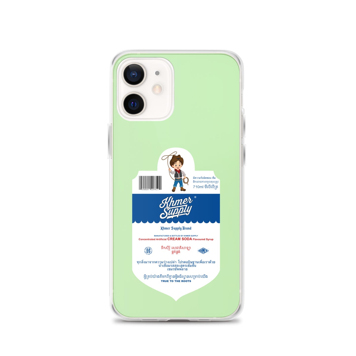 Cream Soda Drink Clear Case for iPhone®