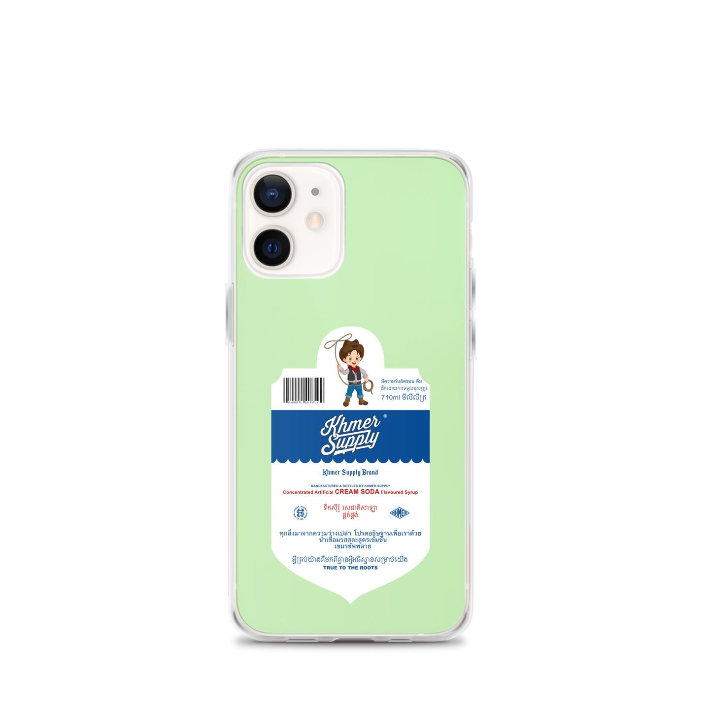 Cream Soda Drink Clear Case for iPhone®