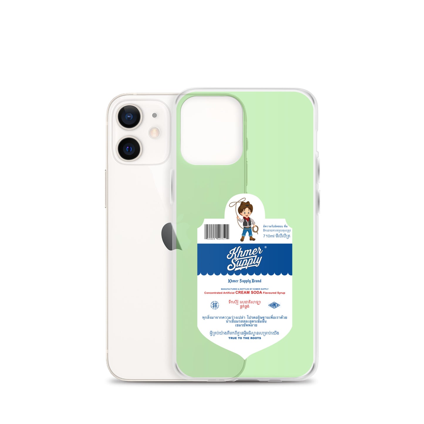 Cream Soda Drink Clear Case for iPhone®