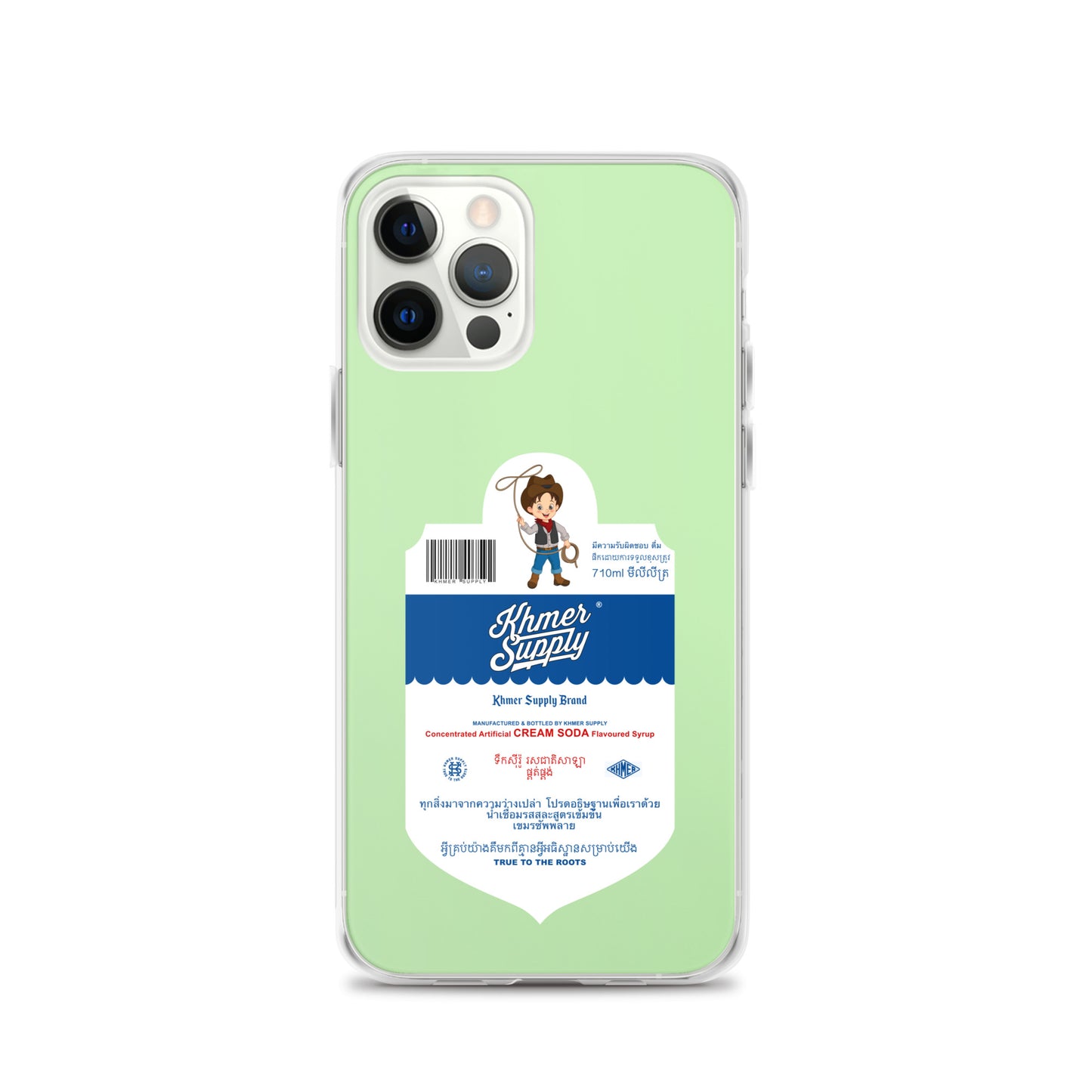 Cream Soda Drink Clear Case for iPhone®