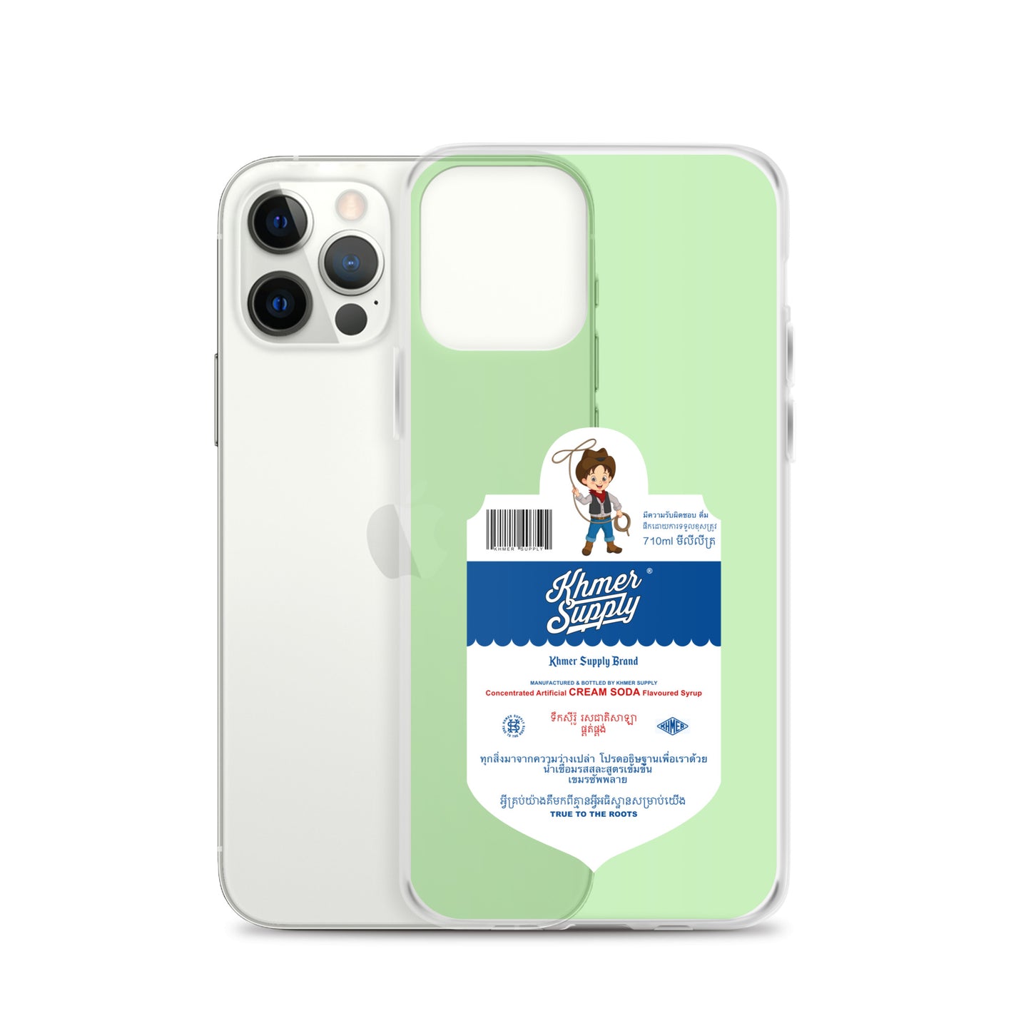 Cream Soda Drink Clear Case for iPhone®