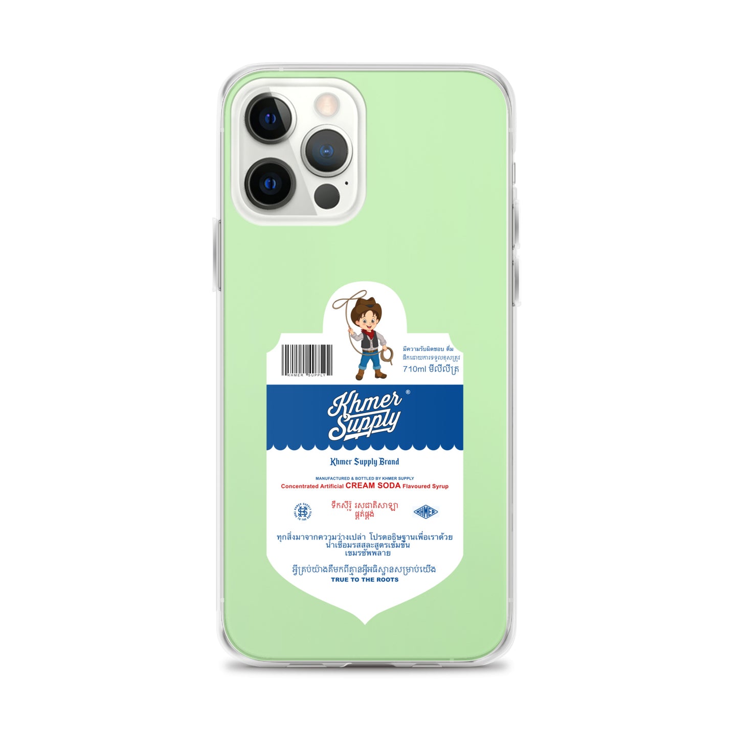 Cream Soda Drink Clear Case for iPhone®