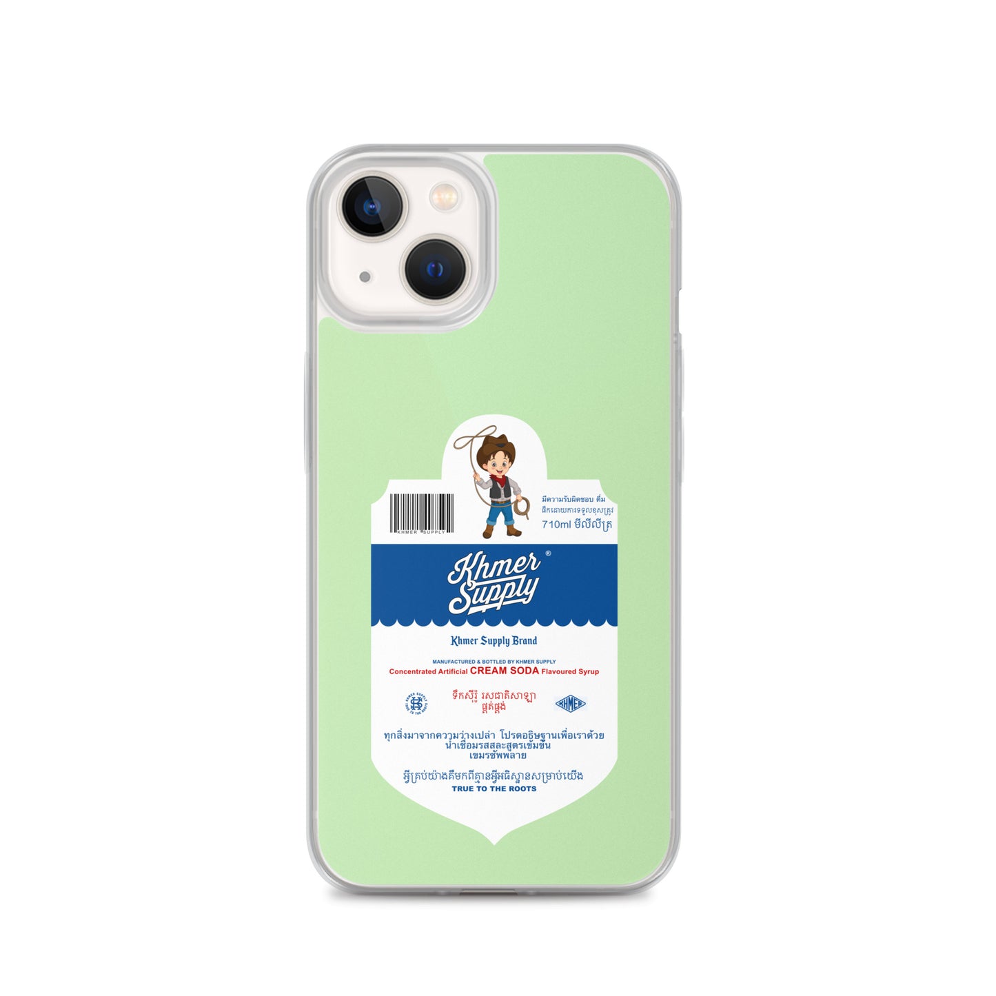 Cream Soda Drink Clear Case for iPhone®