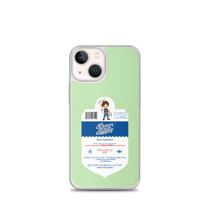 Cream Soda Drink Clear Case for iPhone®