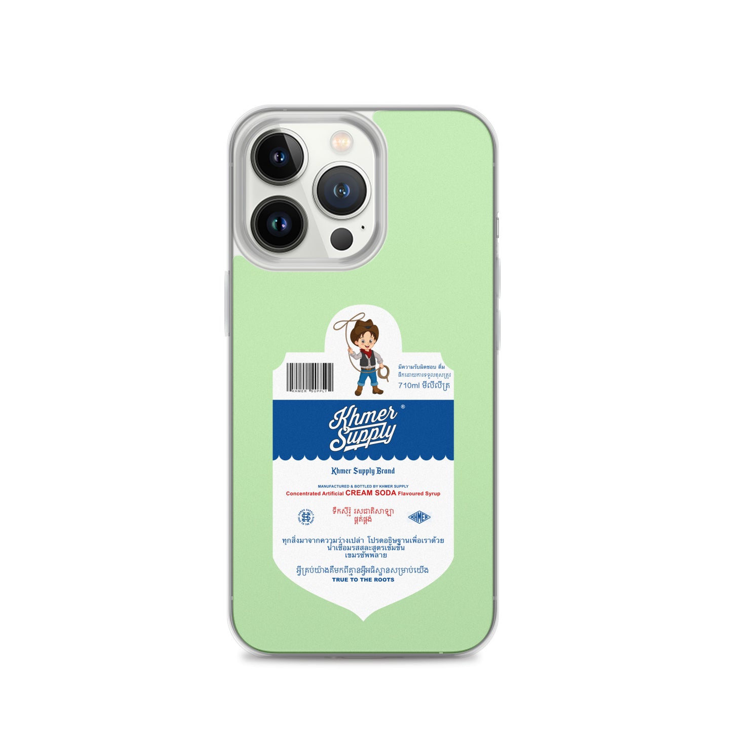 Cream Soda Drink Clear Case for iPhone®