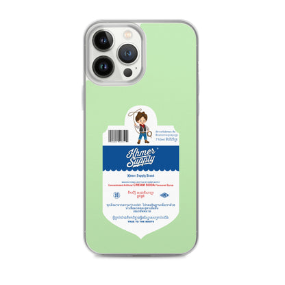 Cream Soda Drink Clear Case for iPhone®