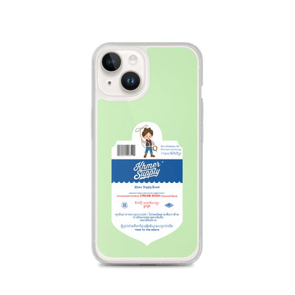 Cream Soda Drink Clear Case for iPhone®