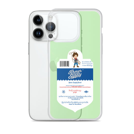 Cream Soda Drink Clear Case for iPhone®