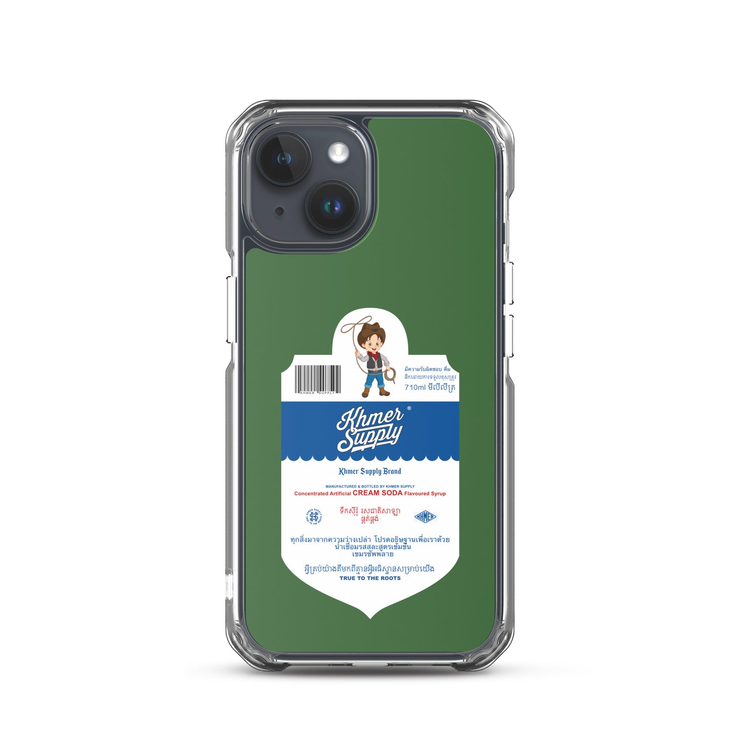 Cream Soda Drink Clear Case for iPhone®