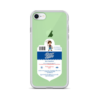 Cream Soda Drink Clear Case for iPhone®