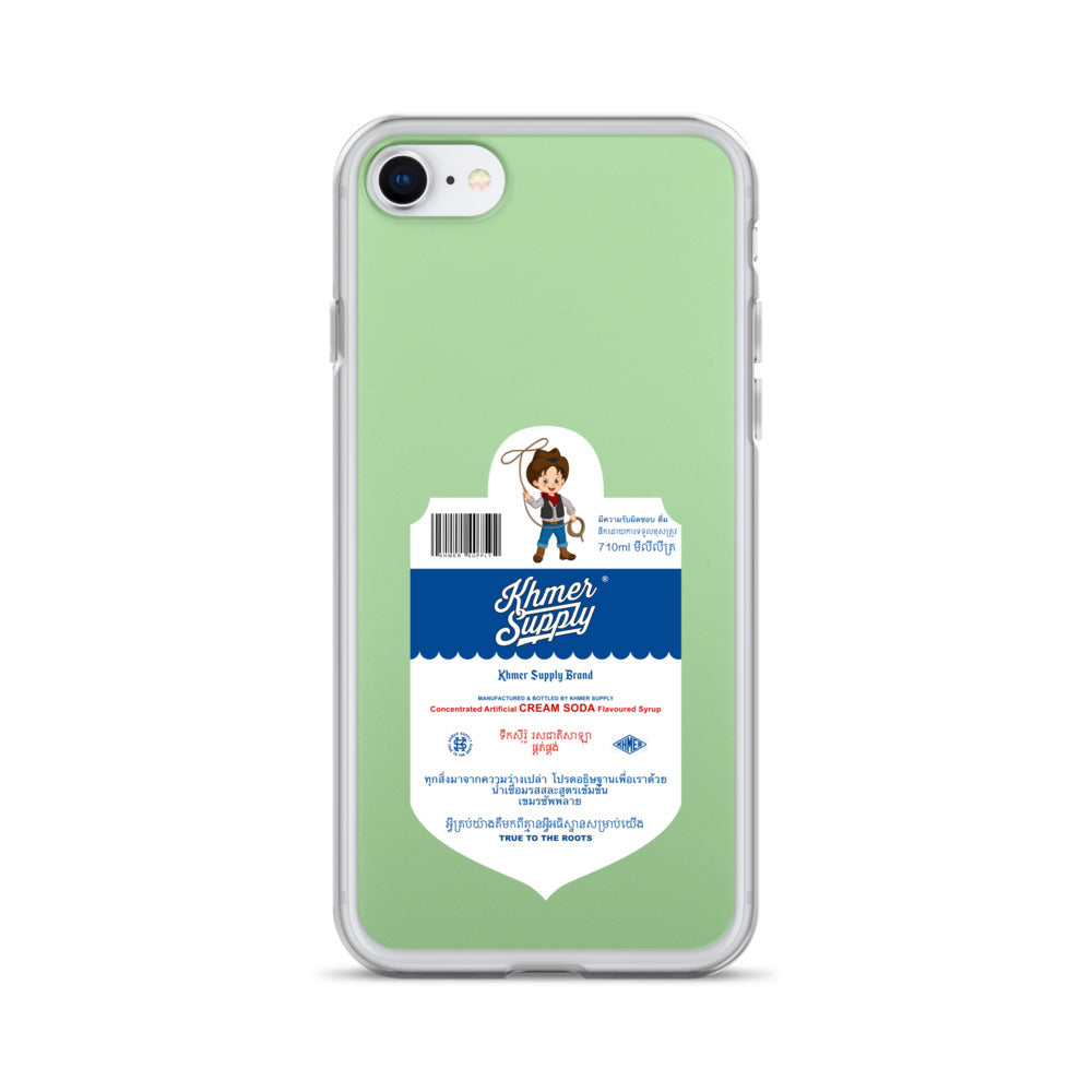 Cream Soda Drink Clear Case for iPhone®