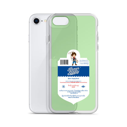 Cream Soda Drink Clear Case for iPhone®