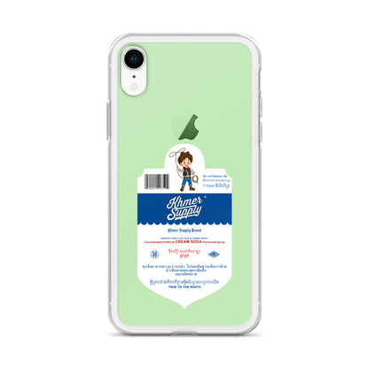 Cream Soda Drink Clear Case for iPhone®