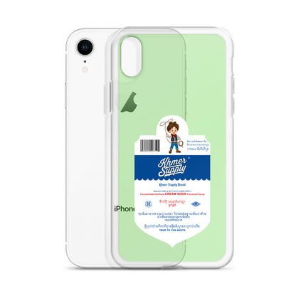 Cream Soda Drink Clear Case for iPhone®