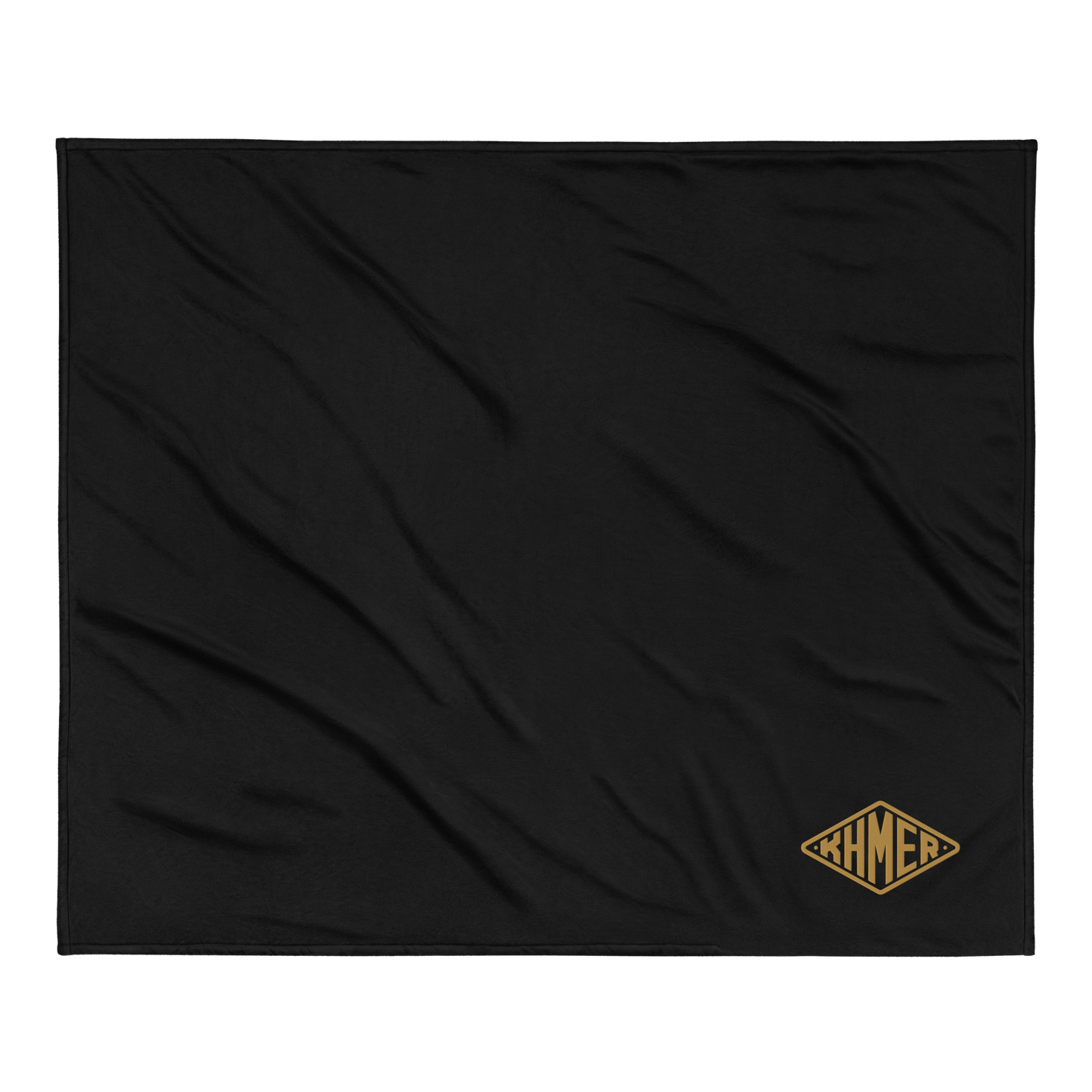 OG Khmer Embroidered Sherpa Blanket