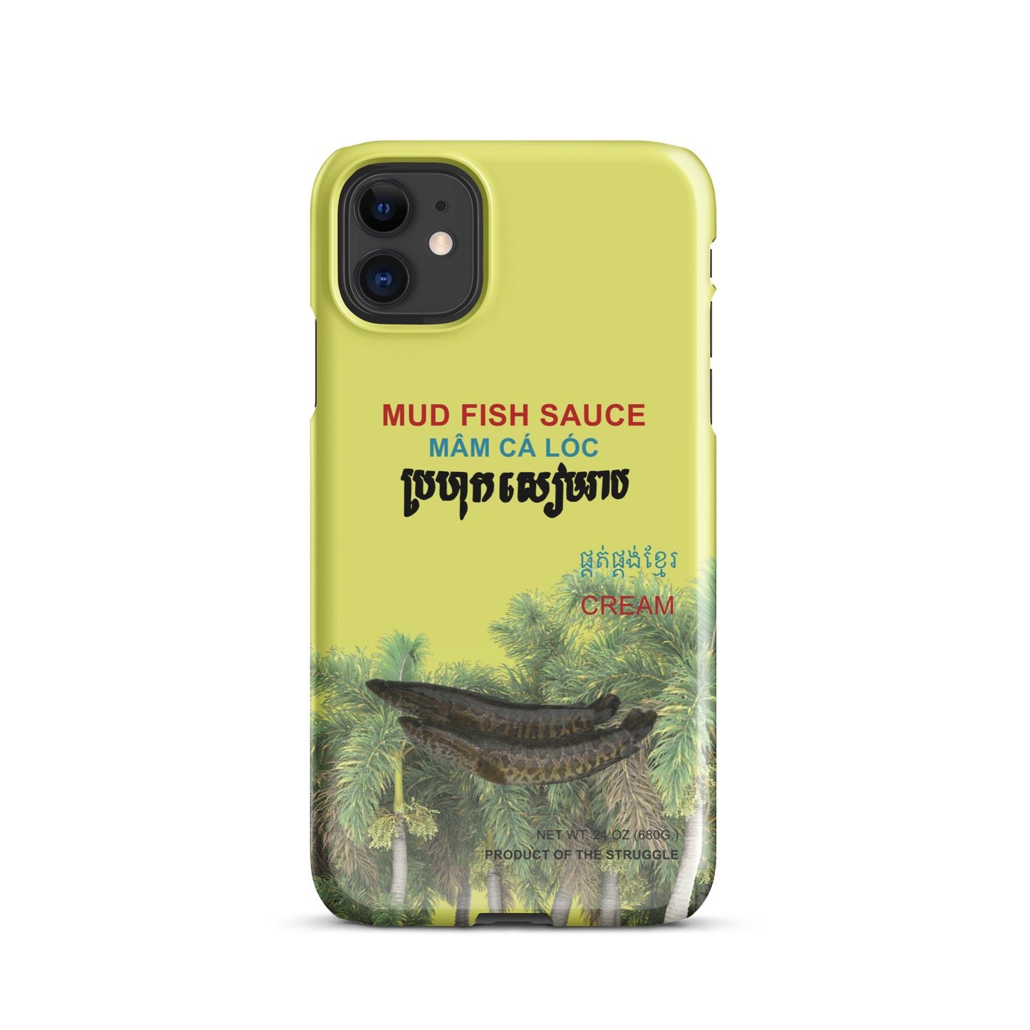 Mud Fish Sauce Snap case for iPhone®