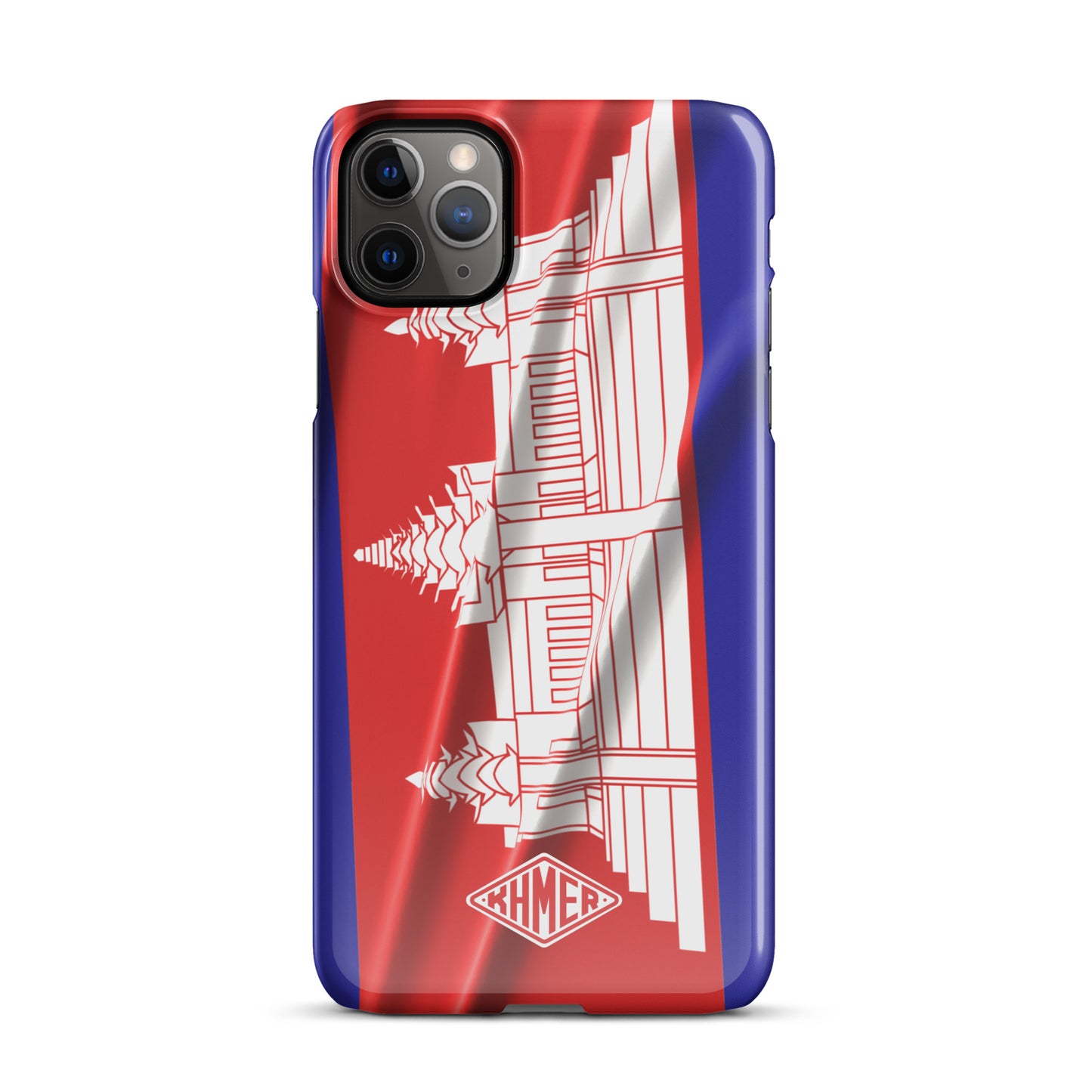 Cambodian Flag Snap case for iPhone®