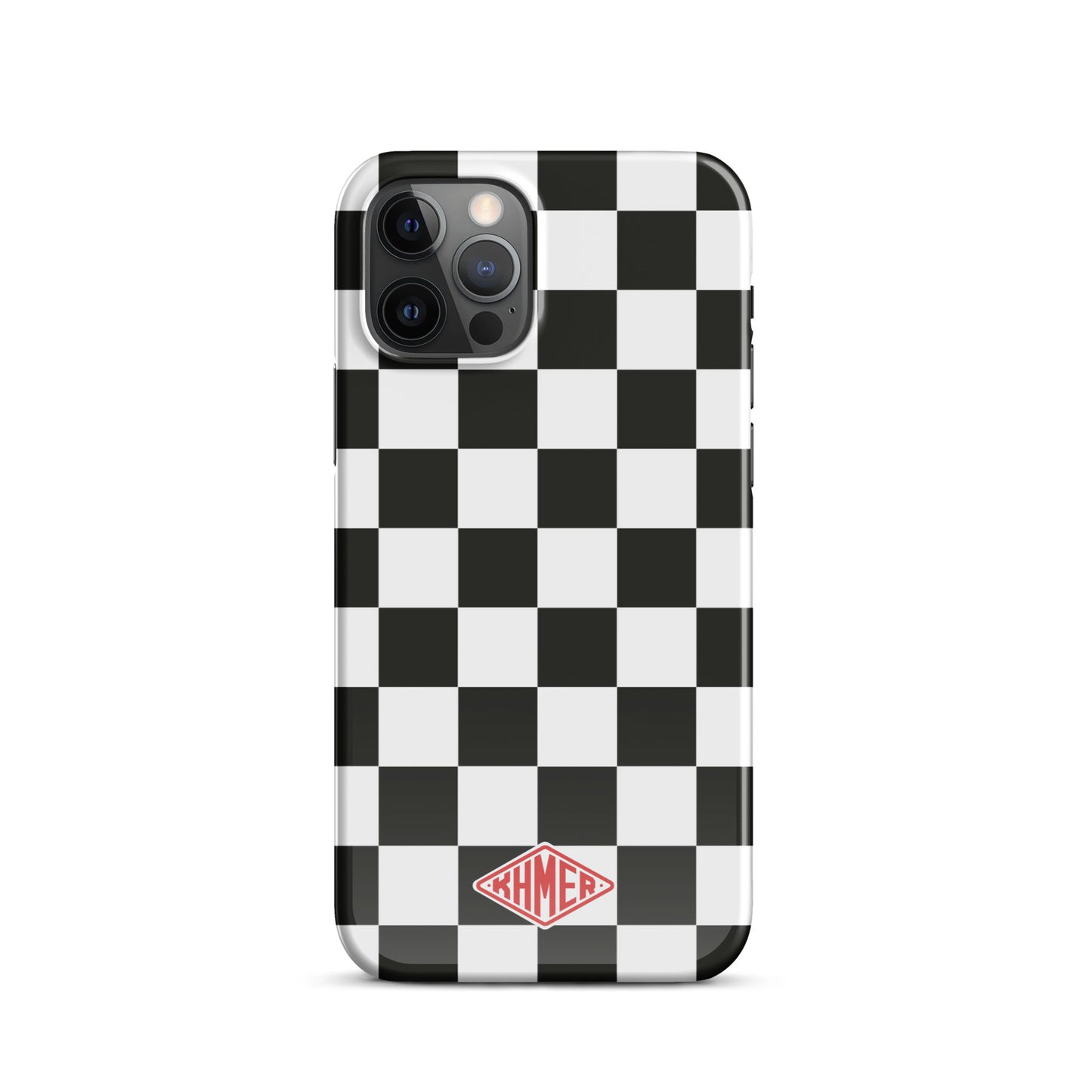 Checkered Snap case for iPhone®