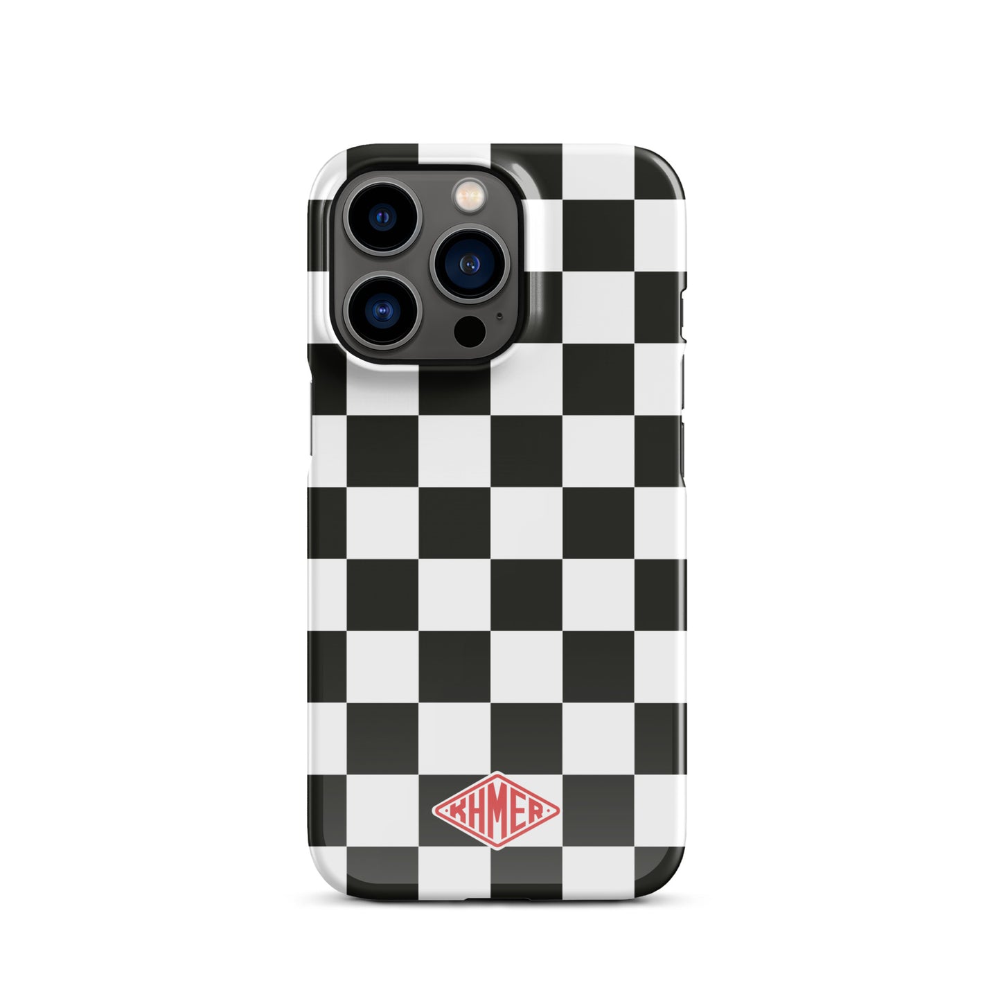 Checkered Snap case for iPhone®