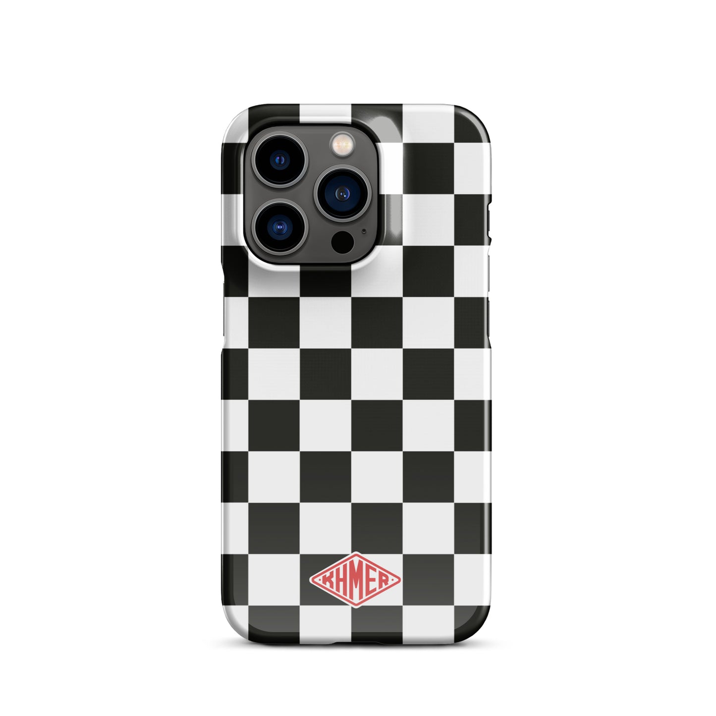 Checkered Snap case for iPhone®