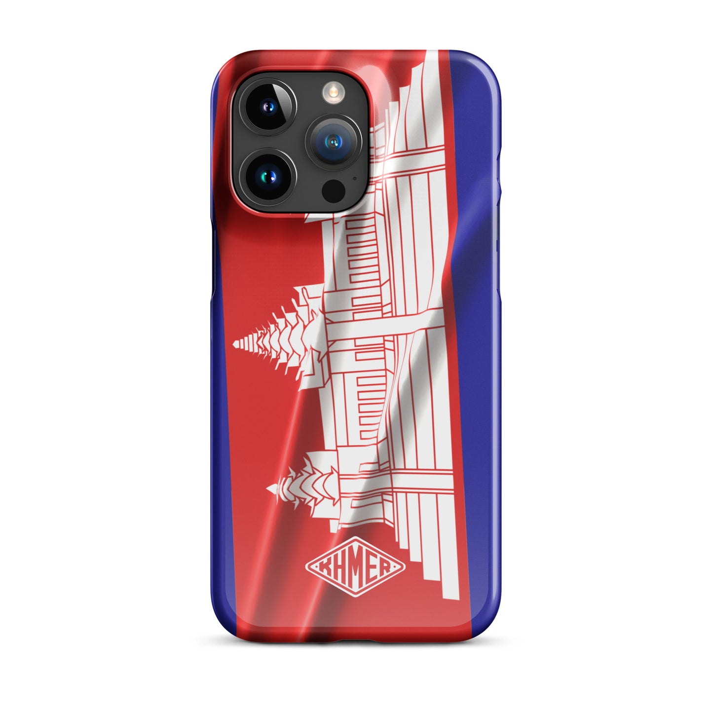 Cambodian Flag Snap case for iPhone®