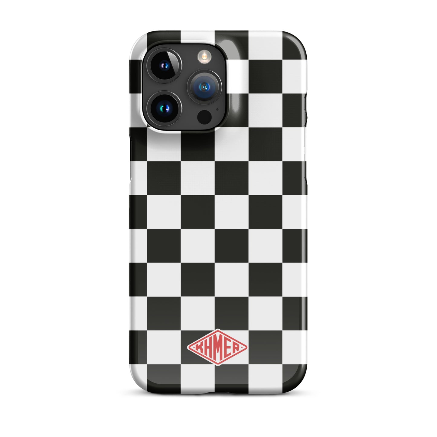 Checkered Snap case for iPhone®