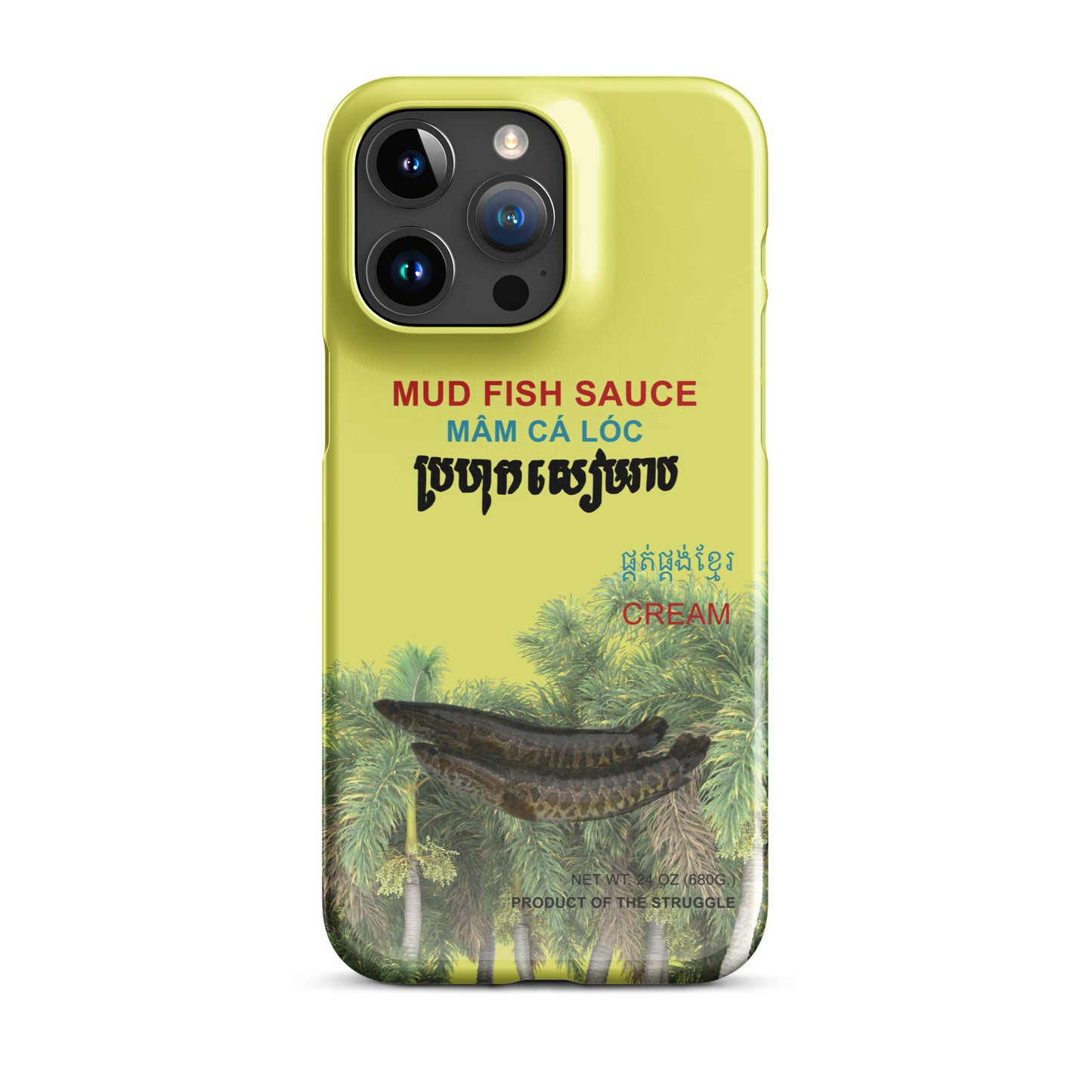 Mud Fish Sauce Snap case for iPhone®