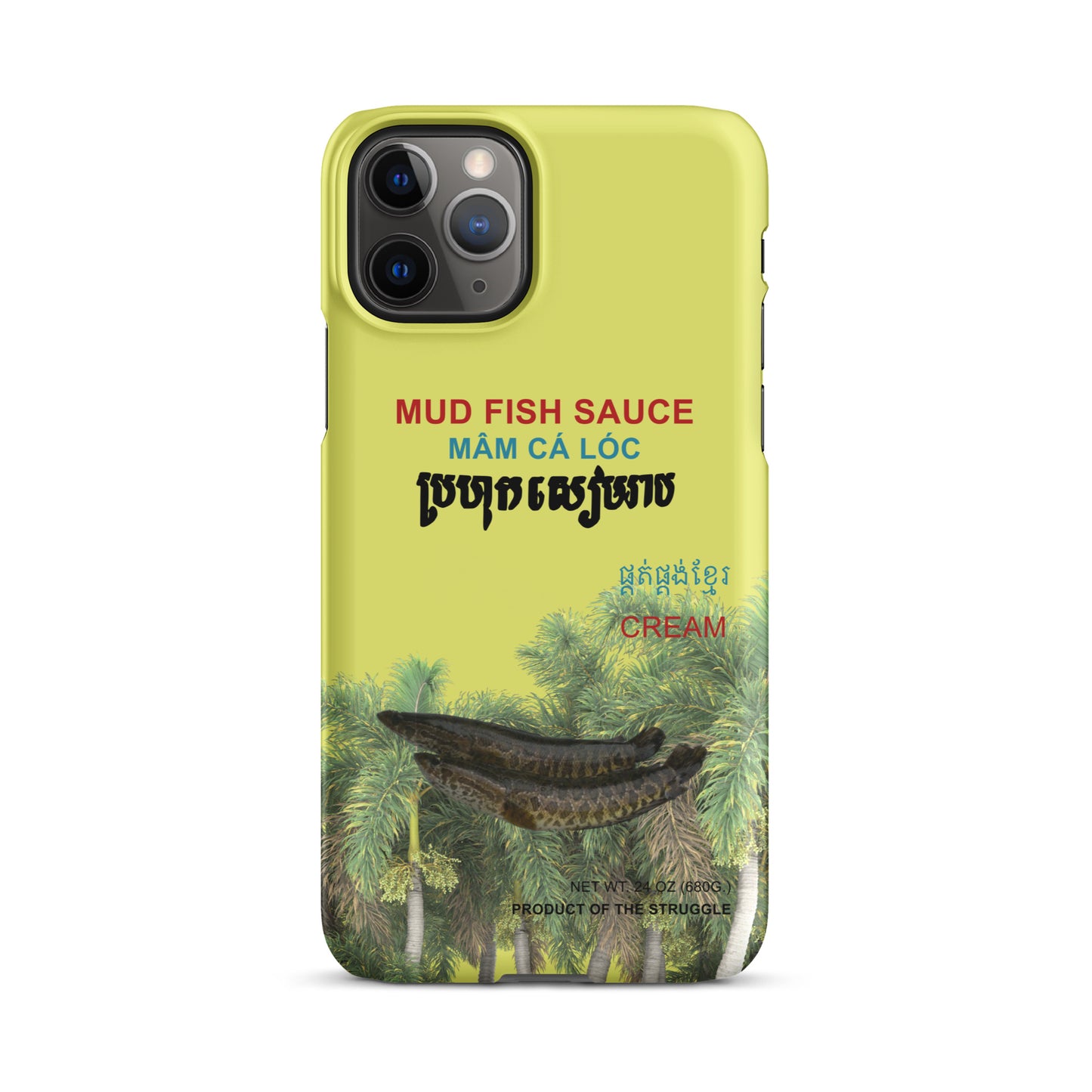 Mud Fish Sauce Snap case for iPhone®