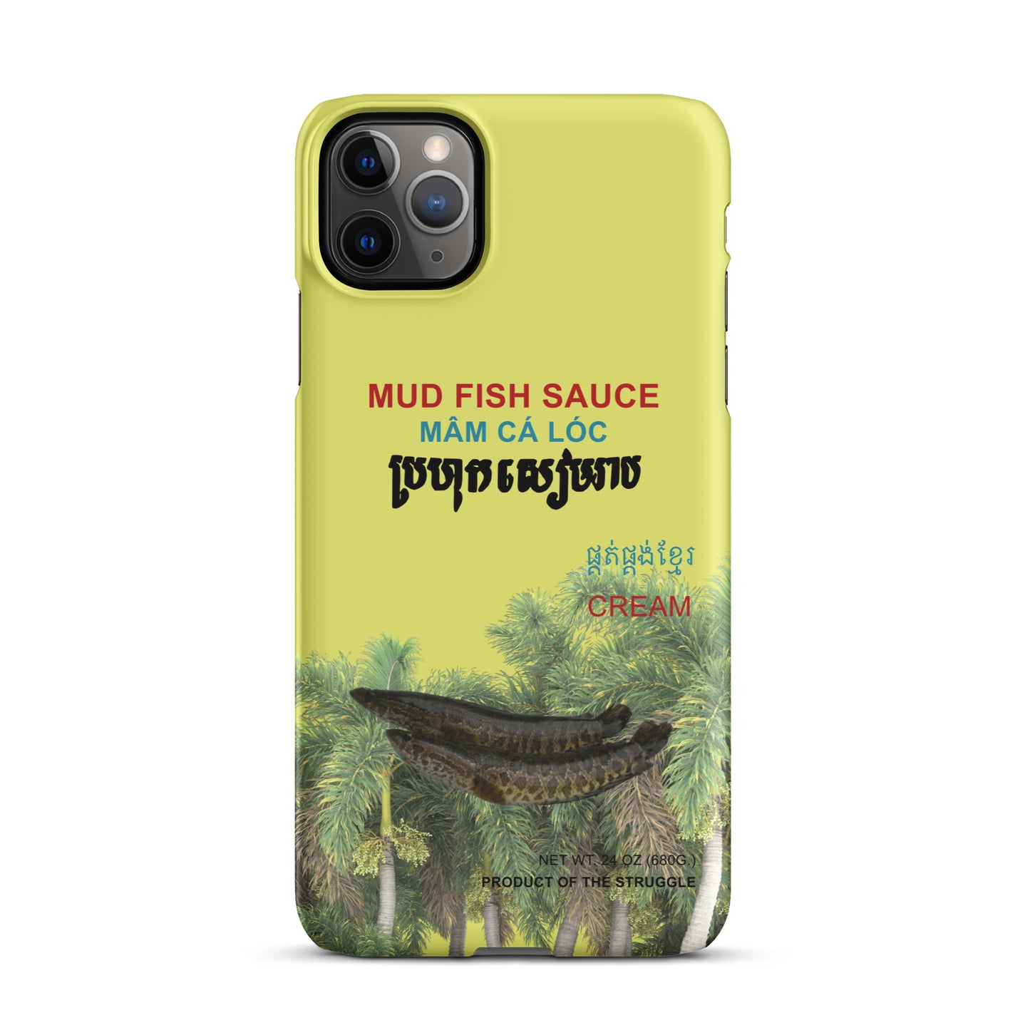 Mud Fish Sauce Snap case for iPhone®