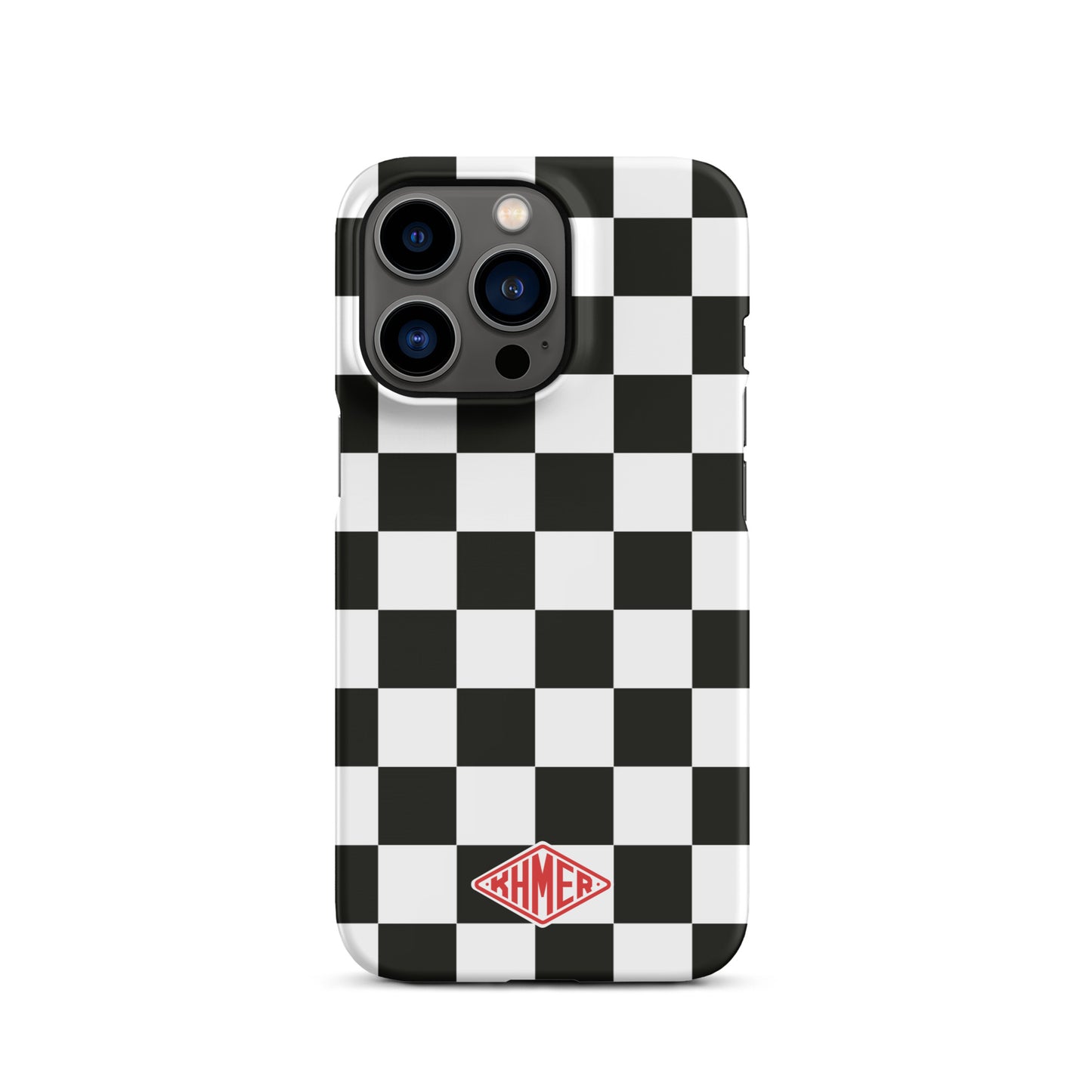 Checkered Snap case for iPhone®