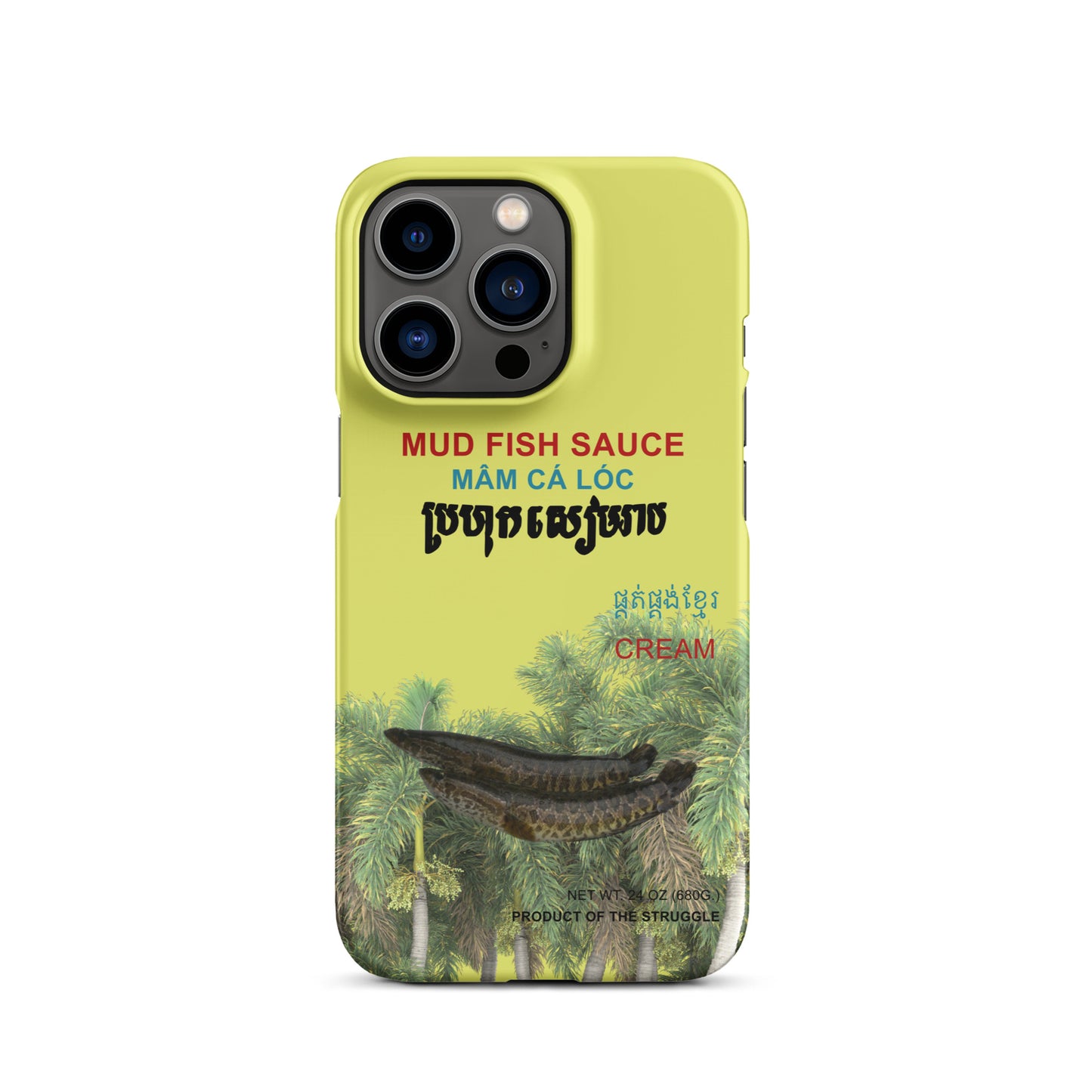 Mud Fish Sauce Snap case for iPhone®