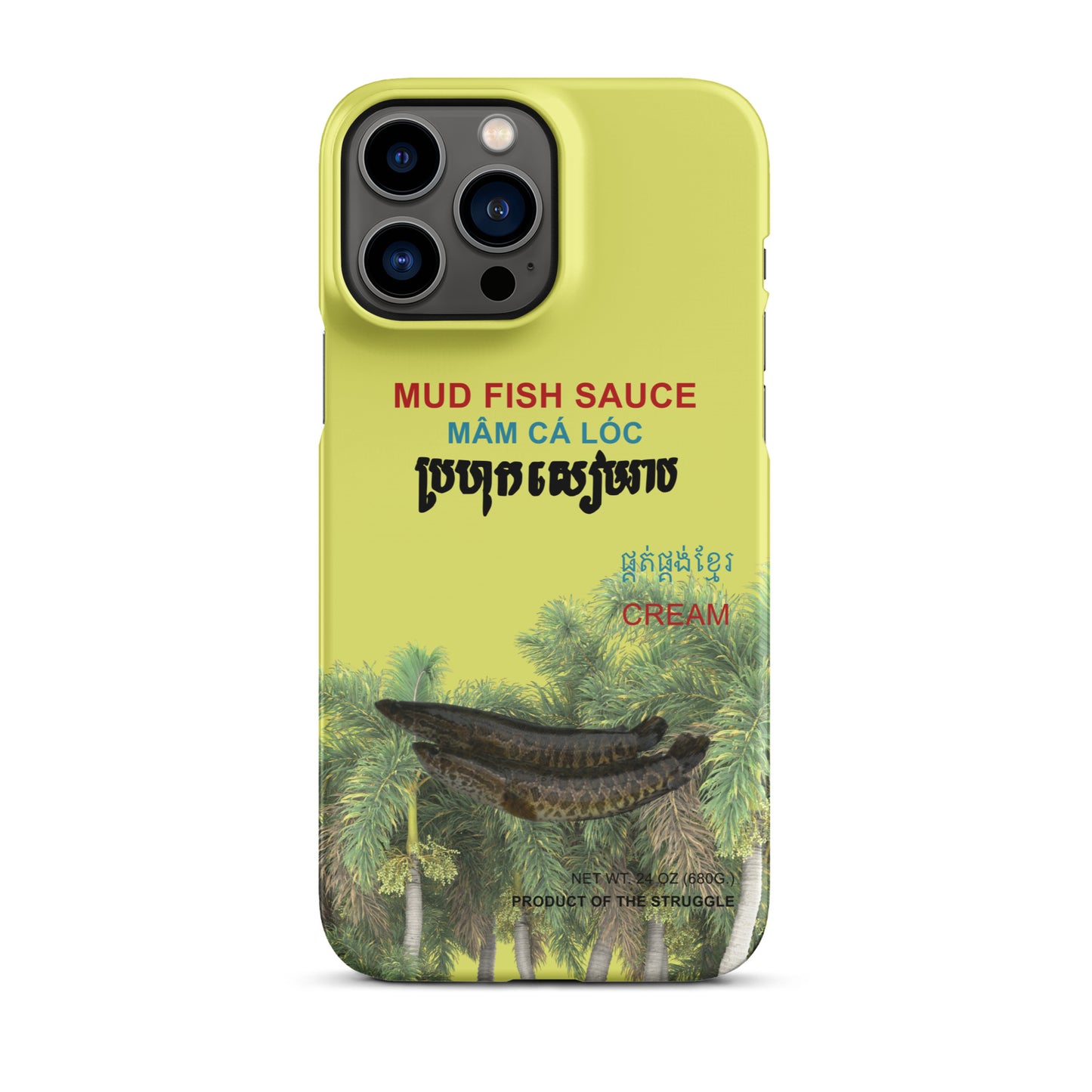 Mud Fish Sauce Snap case for iPhone®