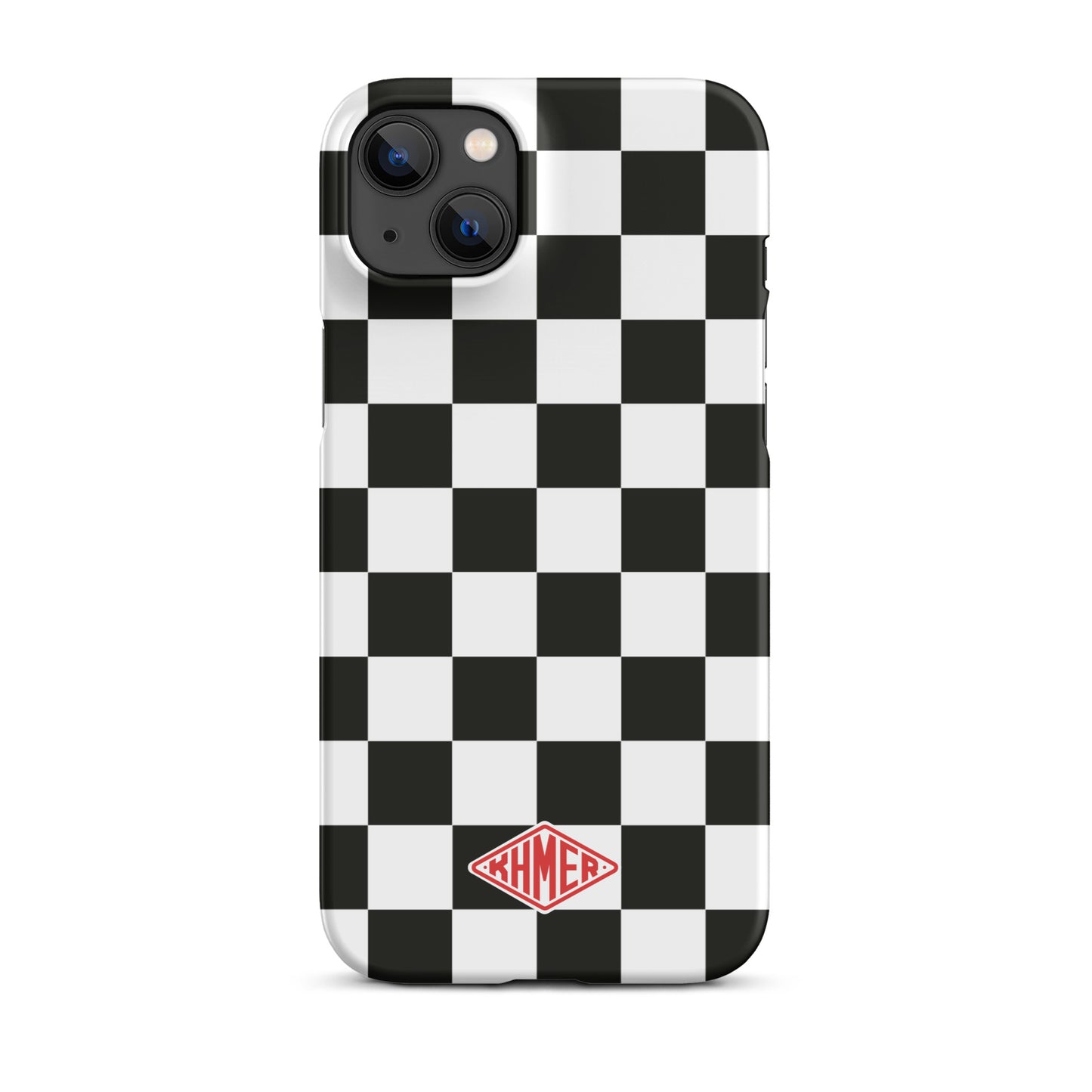 Checkered Snap case for iPhone®