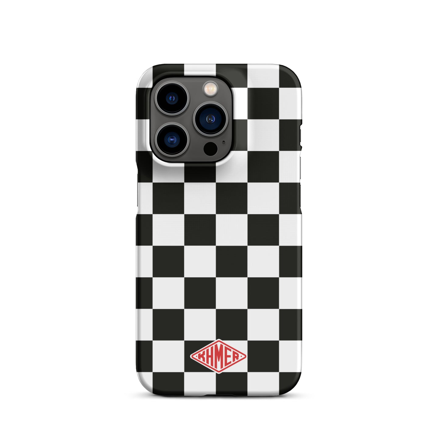 Checkered Snap case for iPhone®