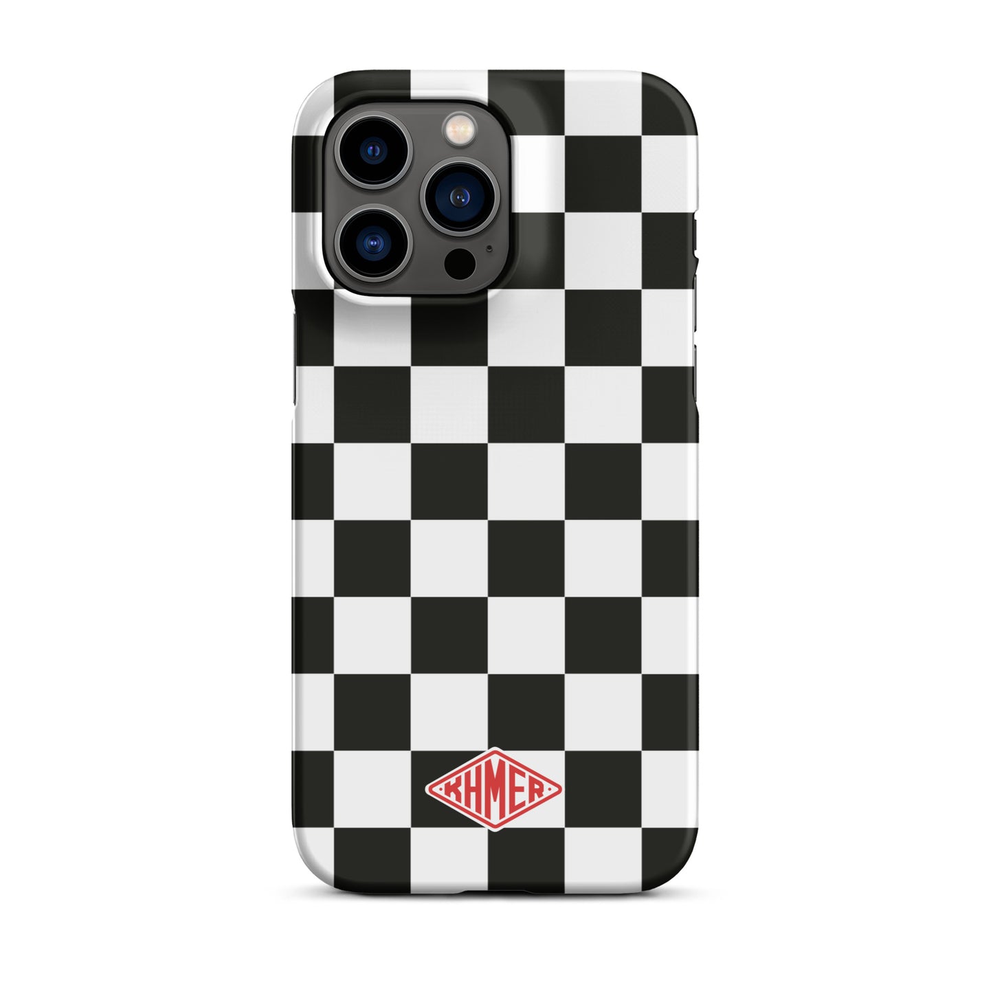 Checkered Snap case for iPhone®