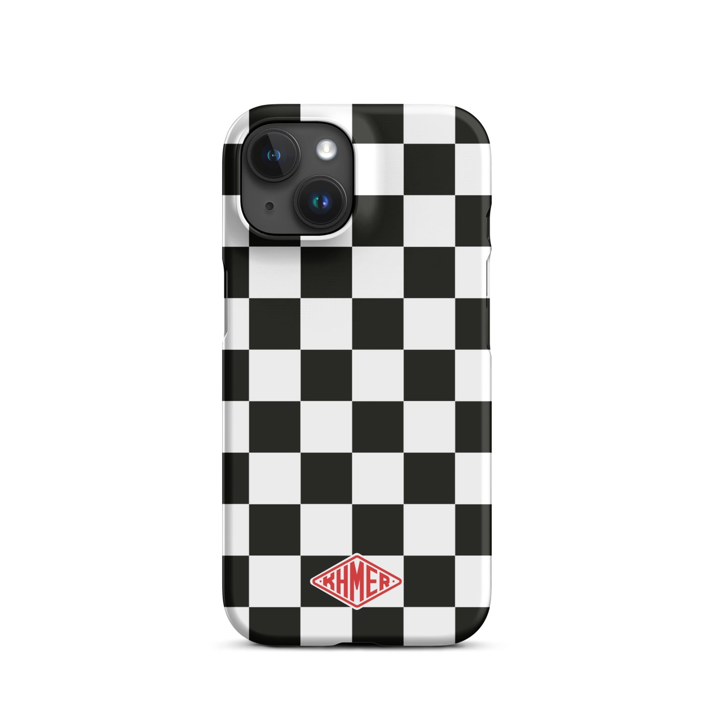 Checkered Snap case for iPhone®