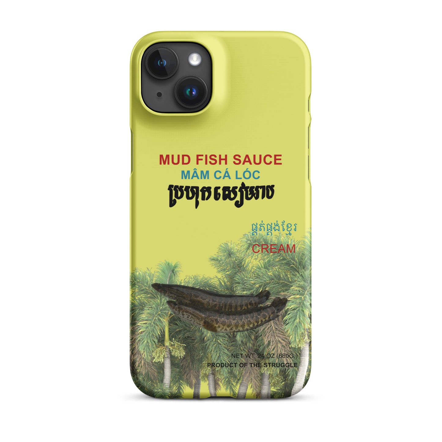 Mud Fish Sauce Snap case for iPhone®