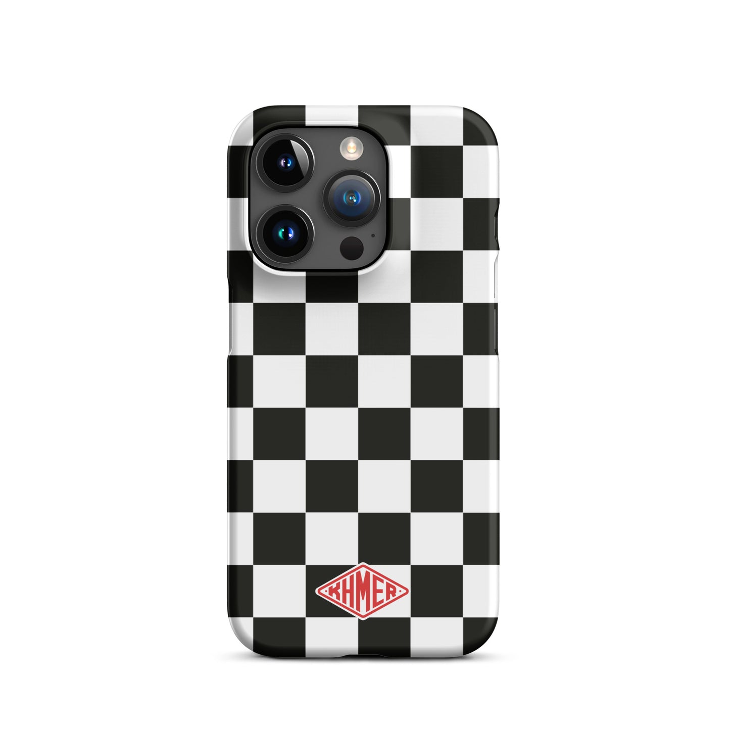 Checkered Snap case for iPhone®