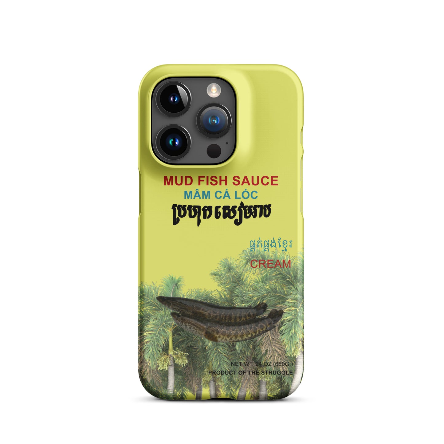 Mud Fish Sauce Snap case for iPhone®