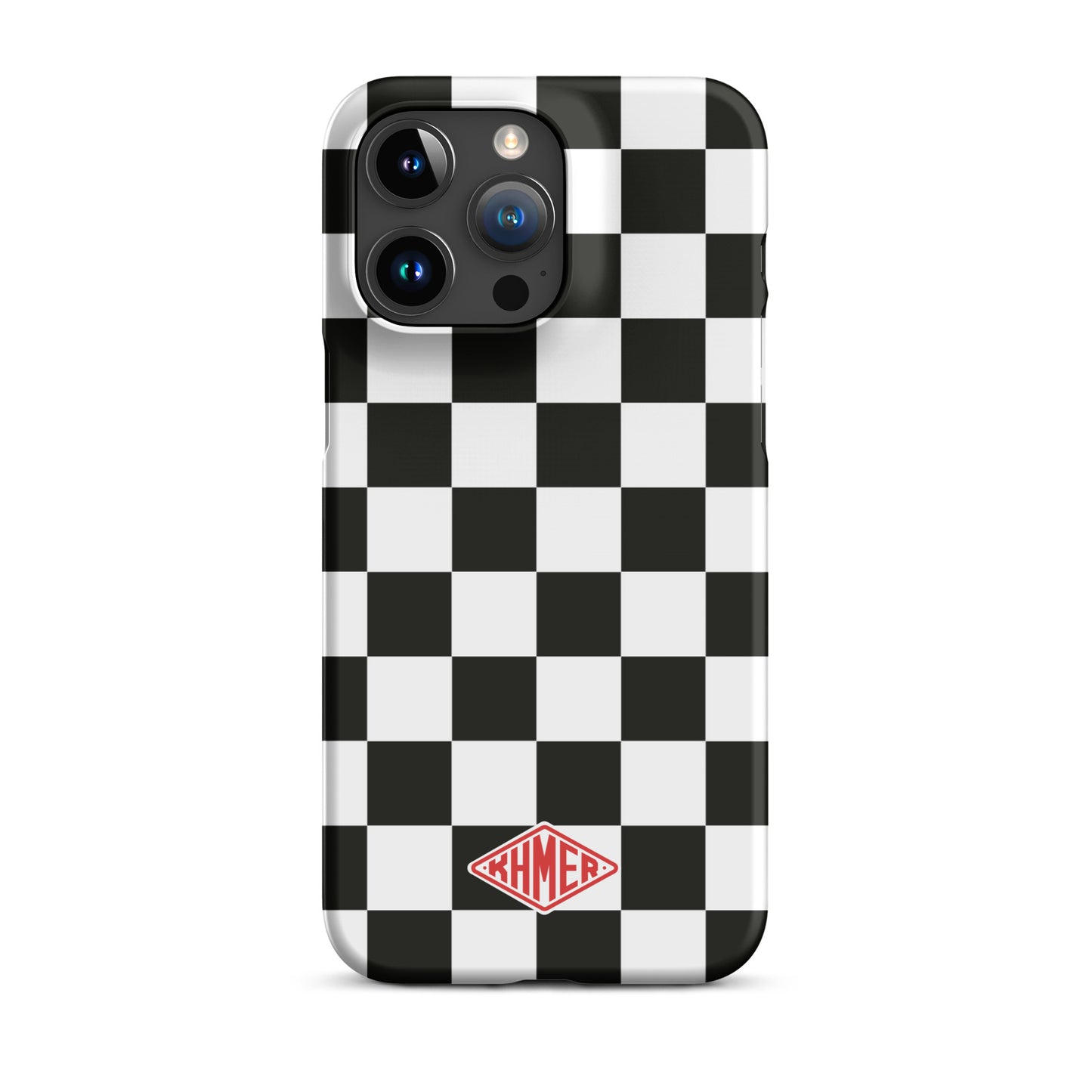 Checkered Snap case for iPhone®