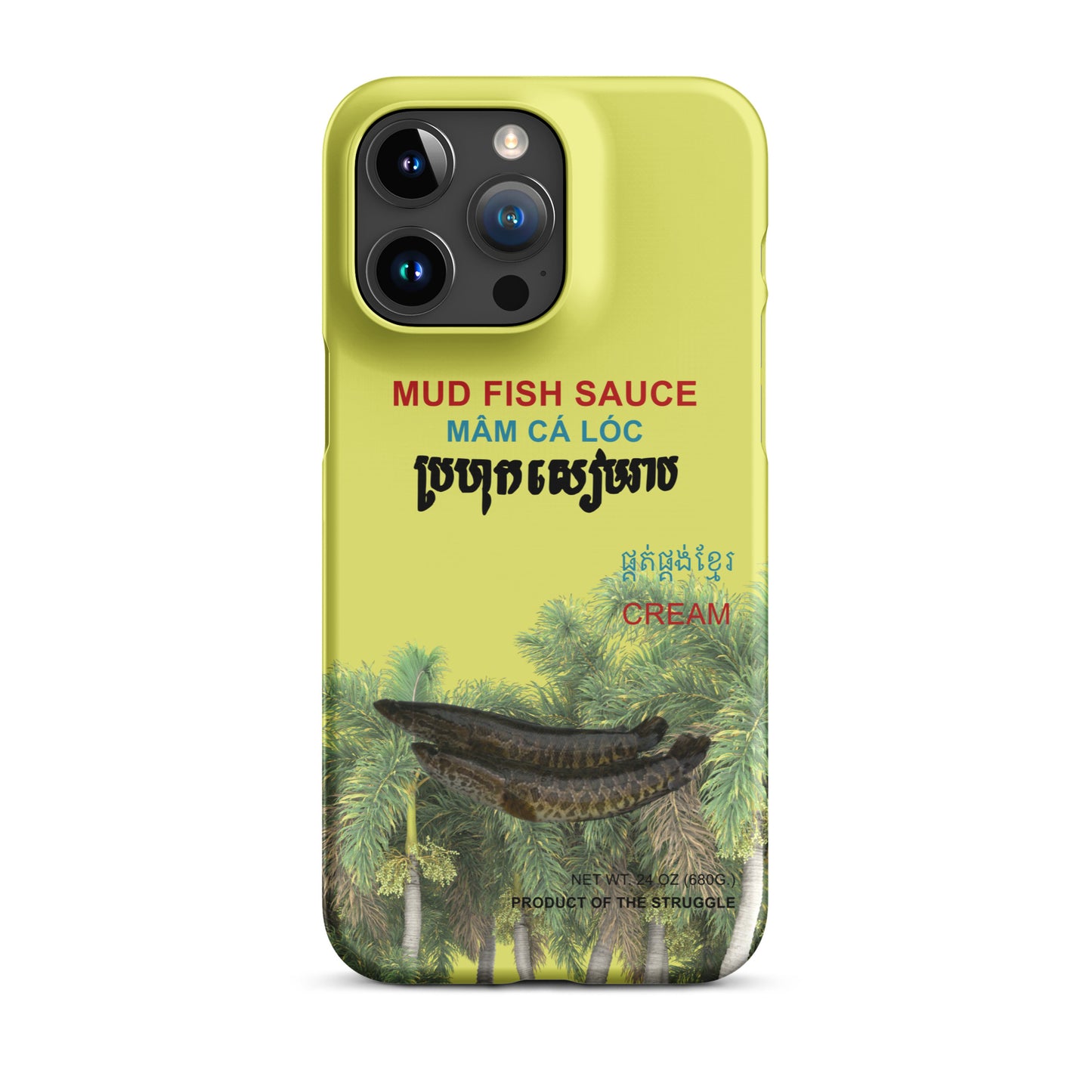 Mud Fish Sauce Snap case for iPhone®